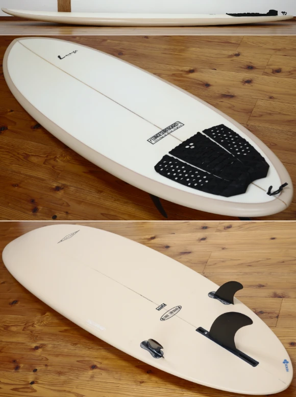 初心者にオススメ LUNGE ラングサーフボード KITE EPS 中古 ミッド