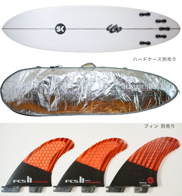 SK SURFBOARDS エスケーサーフボード CGD 中古ショートボード 6`2 (No