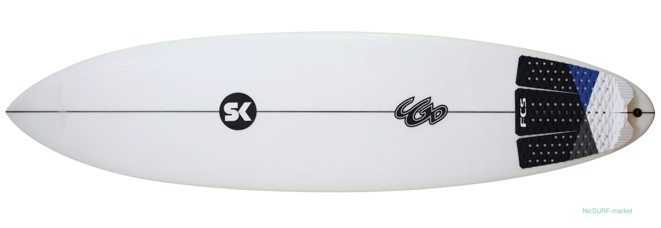 SK SURFBOARDS エスケーサーフボード CGD 中古ショートボード 6`2 (No