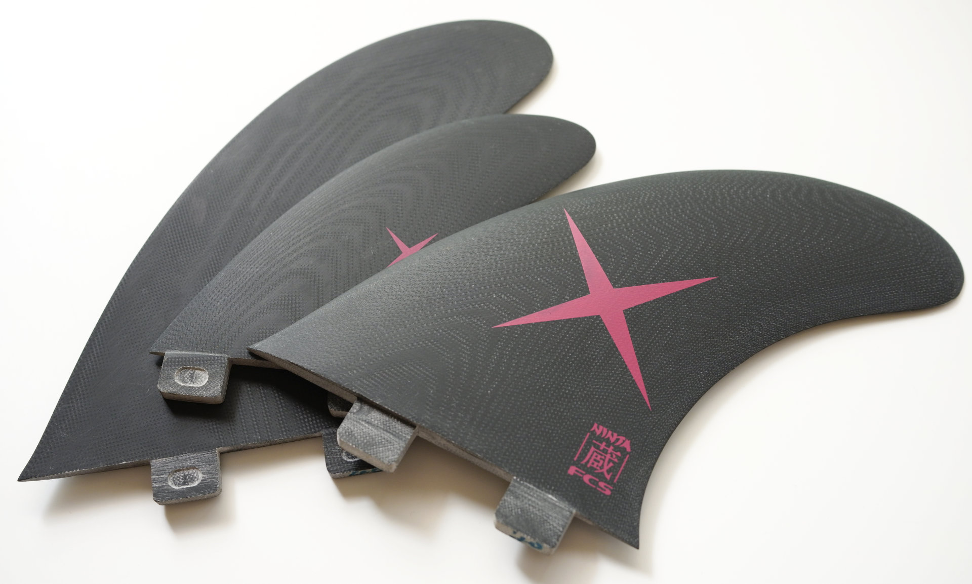 FCS 中古フィン NINJA 蔵 TWINスタビ 真木蔵人シグネチャー 超美品(No