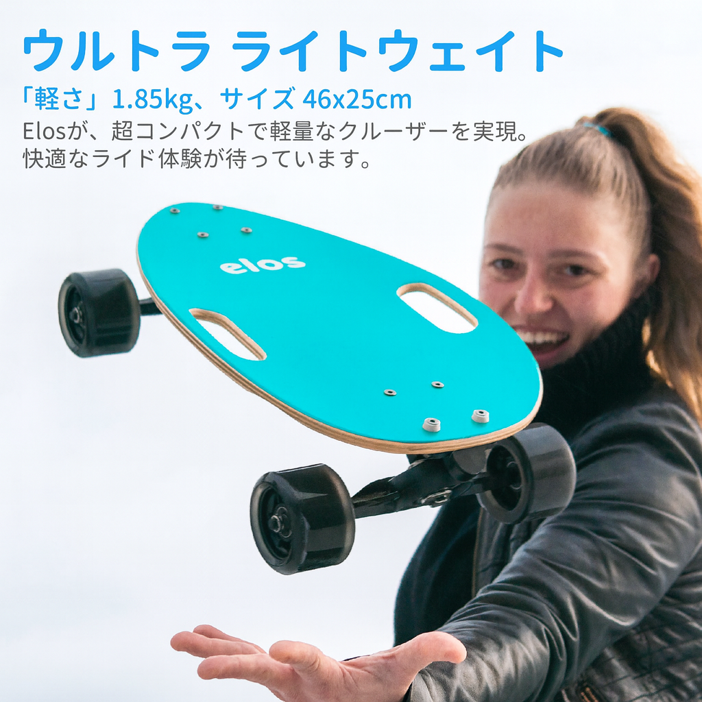 Complete Skateboard - Ocean Green | オーシャングリーン（バッグ付き