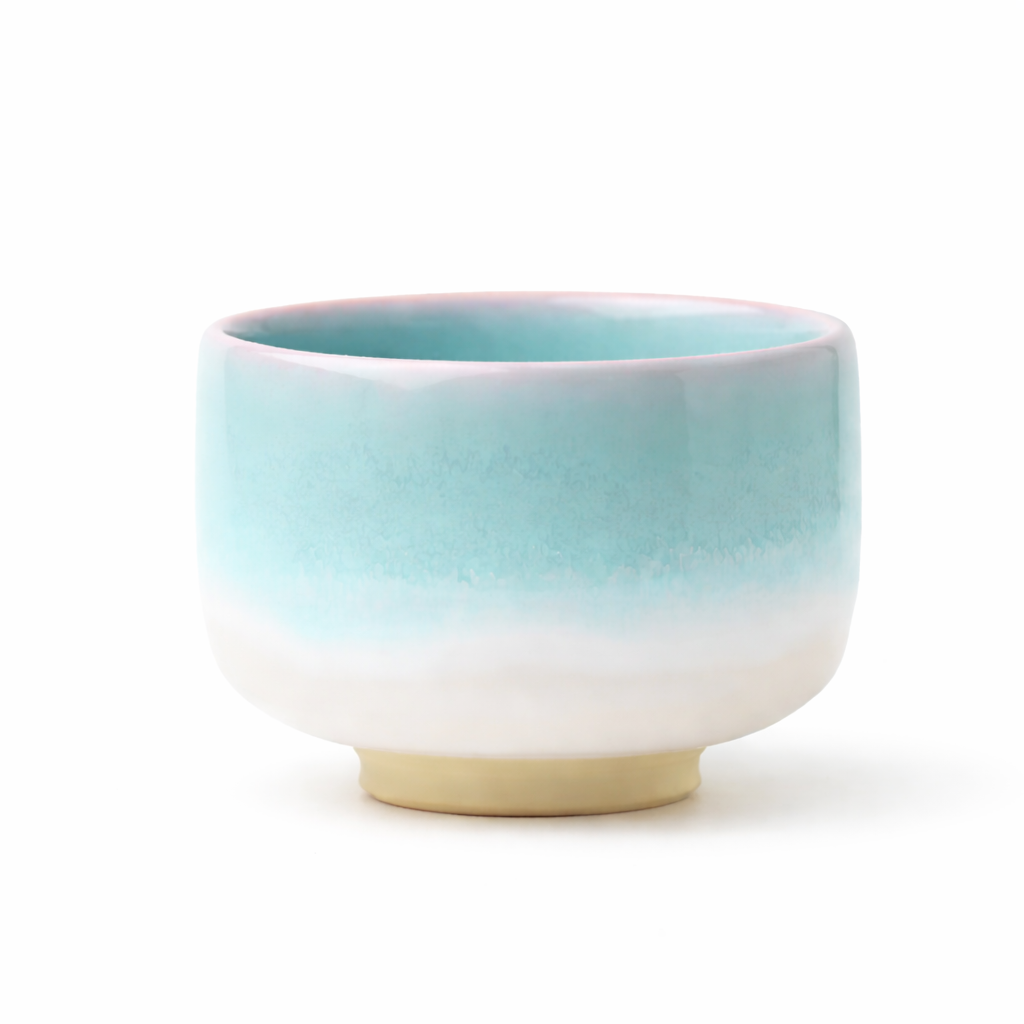 萩焼 抹茶碗ミント・ピンク | ギフトショップ Nihon Miyabi 通販サイト
