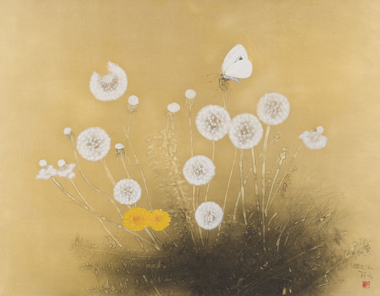 たんぽぽ｜公益財団法人日本美術院