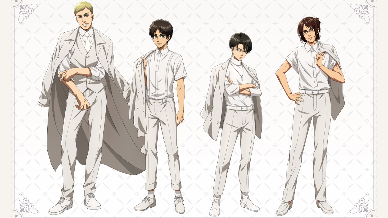 TVアニメ『進撃の巨人』ホワイトコーデのポップアップショップ開催