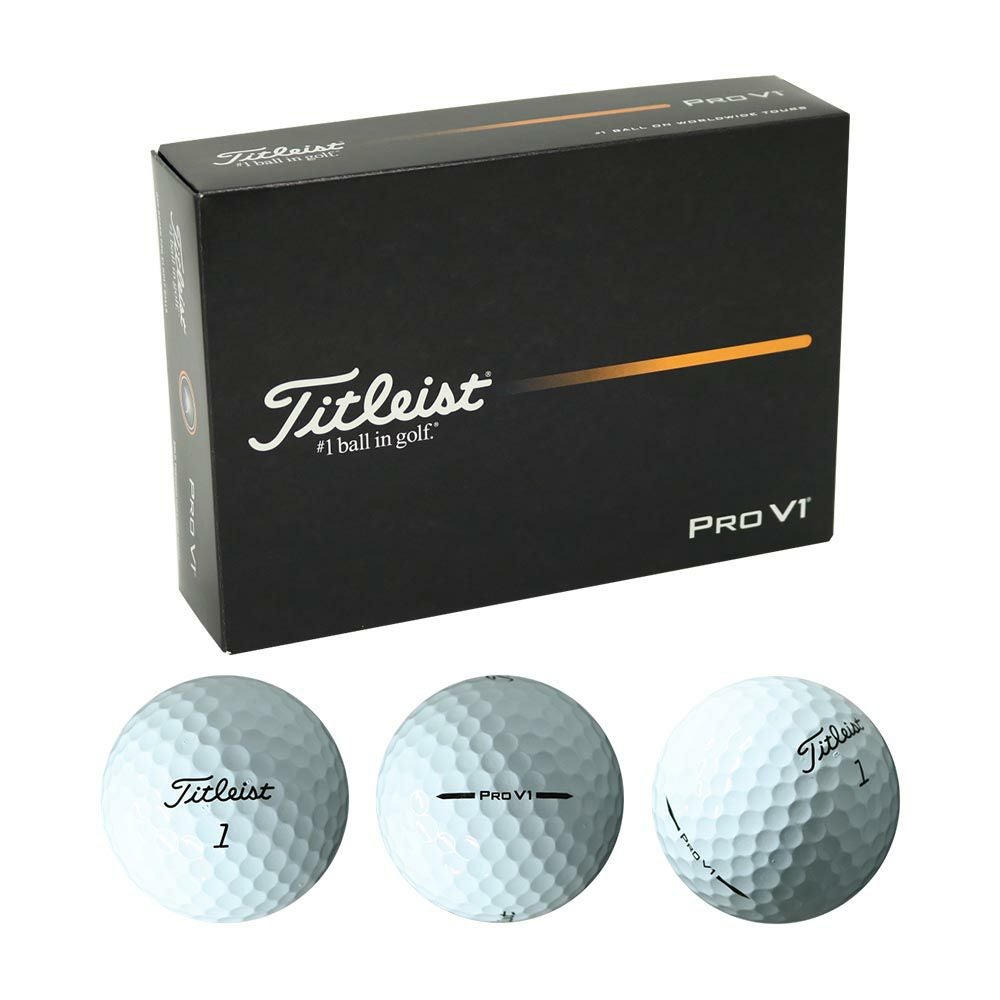タイトリスト Titleist Pro V1 ボール （ローナンバー） ホワイト 1