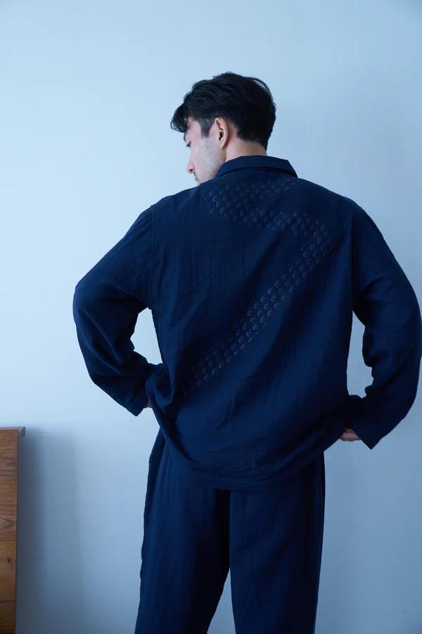 取扱商材 - リライブパジャマ／メンズ［上下セット］ | 日研