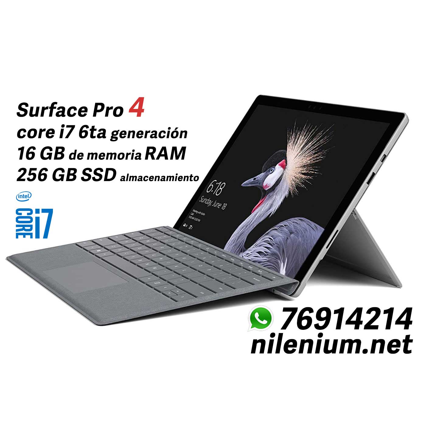 Microsoft Surface Pro 4 – i7, 16GB RAM, 256GB SSD – nilenium.net
