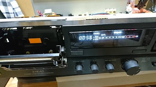 実験用カセットデッキ A&D GX-Z6100の修理 | スーパーカセッターズ
