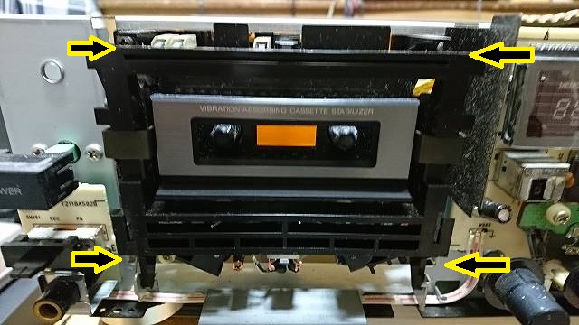 実験用カセットデッキ A&D GX-Z6100の修理 | スーパーカセッターズ