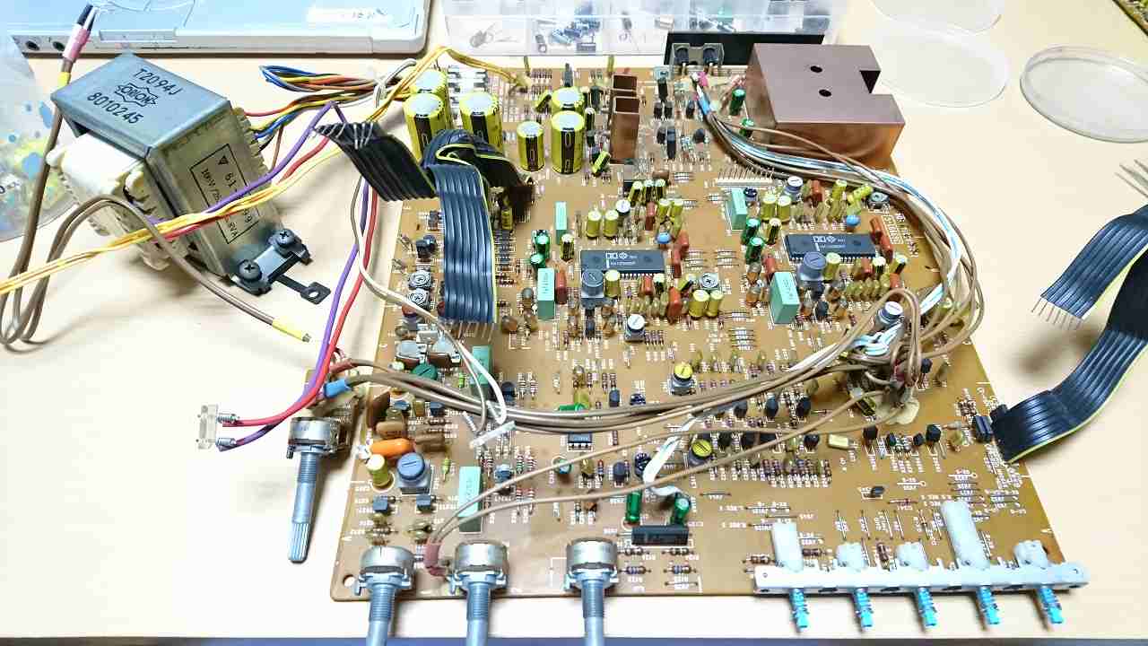 A&D GX-Z9000 の修理（フルオーバーホール） | スーパーカセッターズ