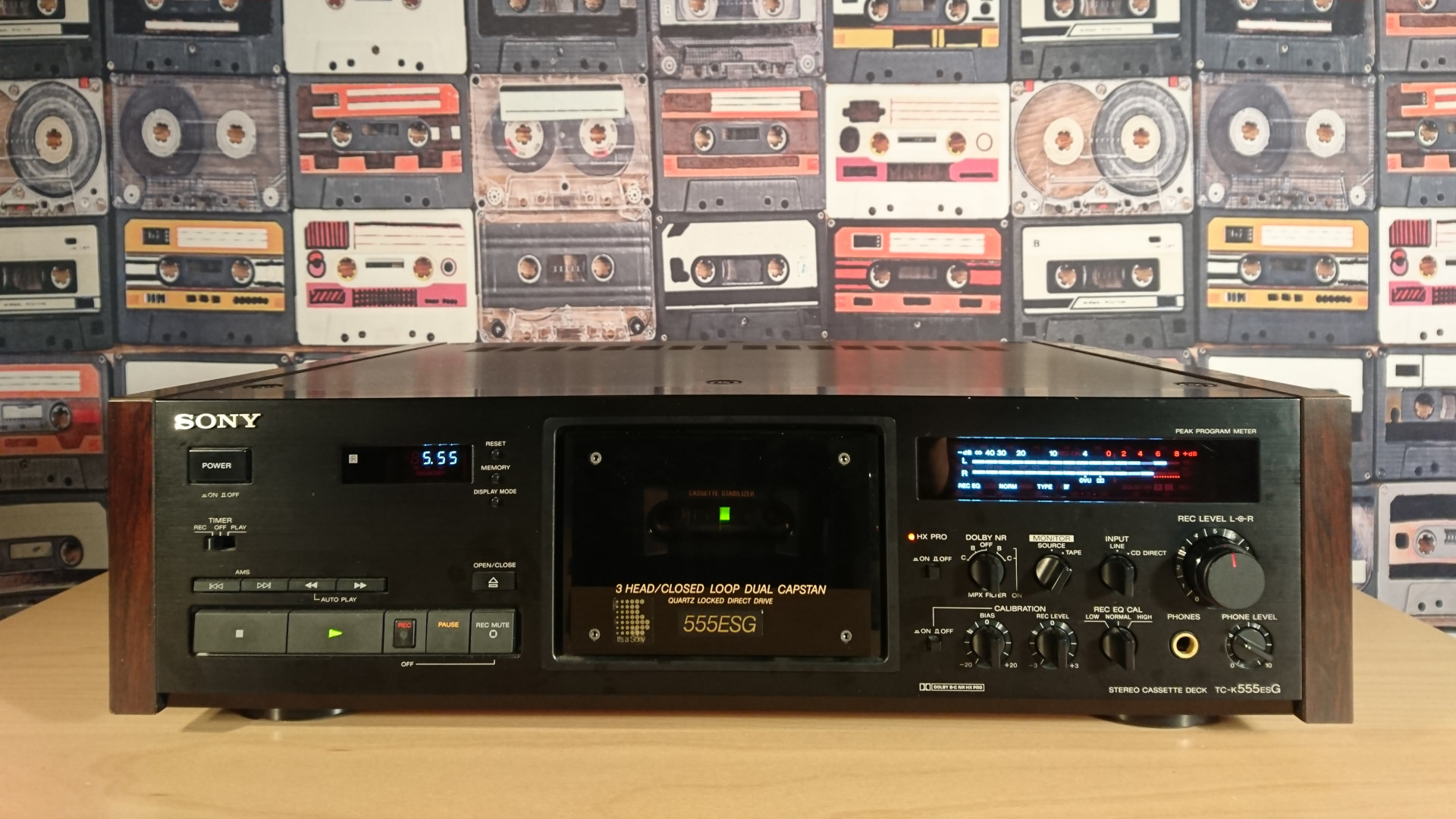 SONY TC-K555ESG 外観・内部の様子を実機の画像で紹介 | スーパー