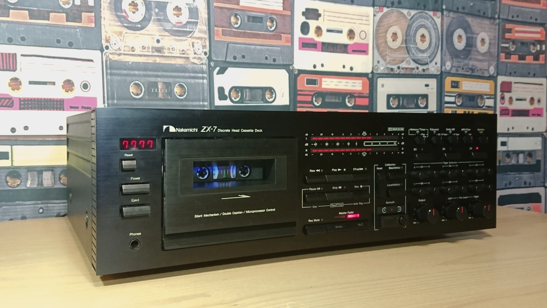 Nakamichi ZX-7 外観・内部の様子を実機の画像で紹介 | スーパーカセッ
