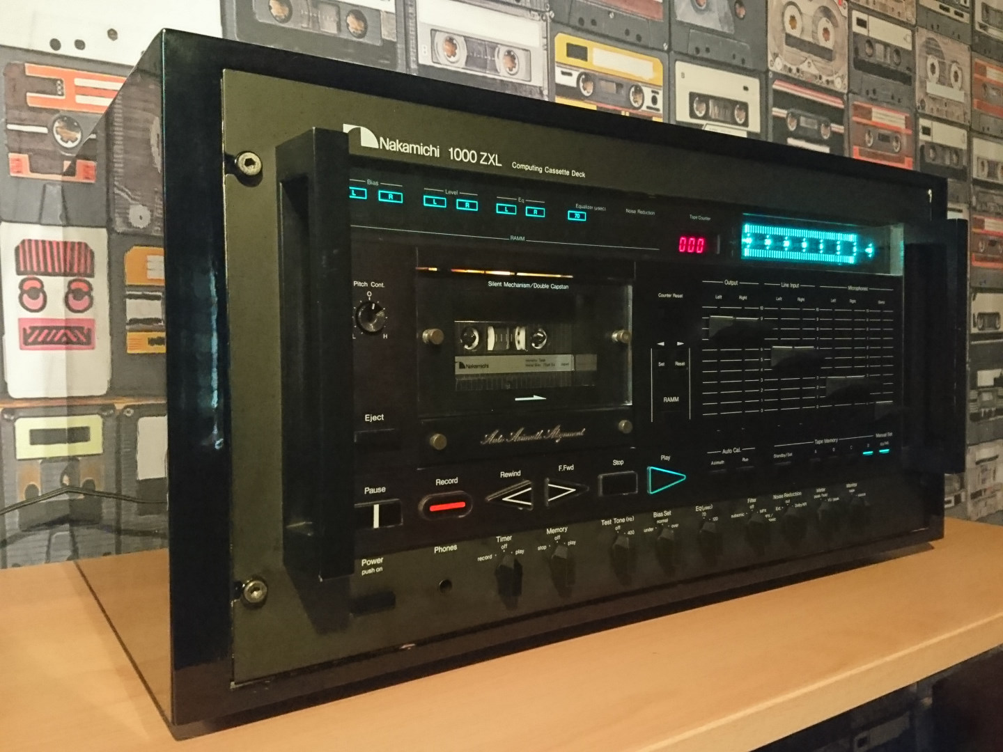 Nakamichi 1000ZXL◇カセットデッキの最高峰に立ち続ける。 | スーパー