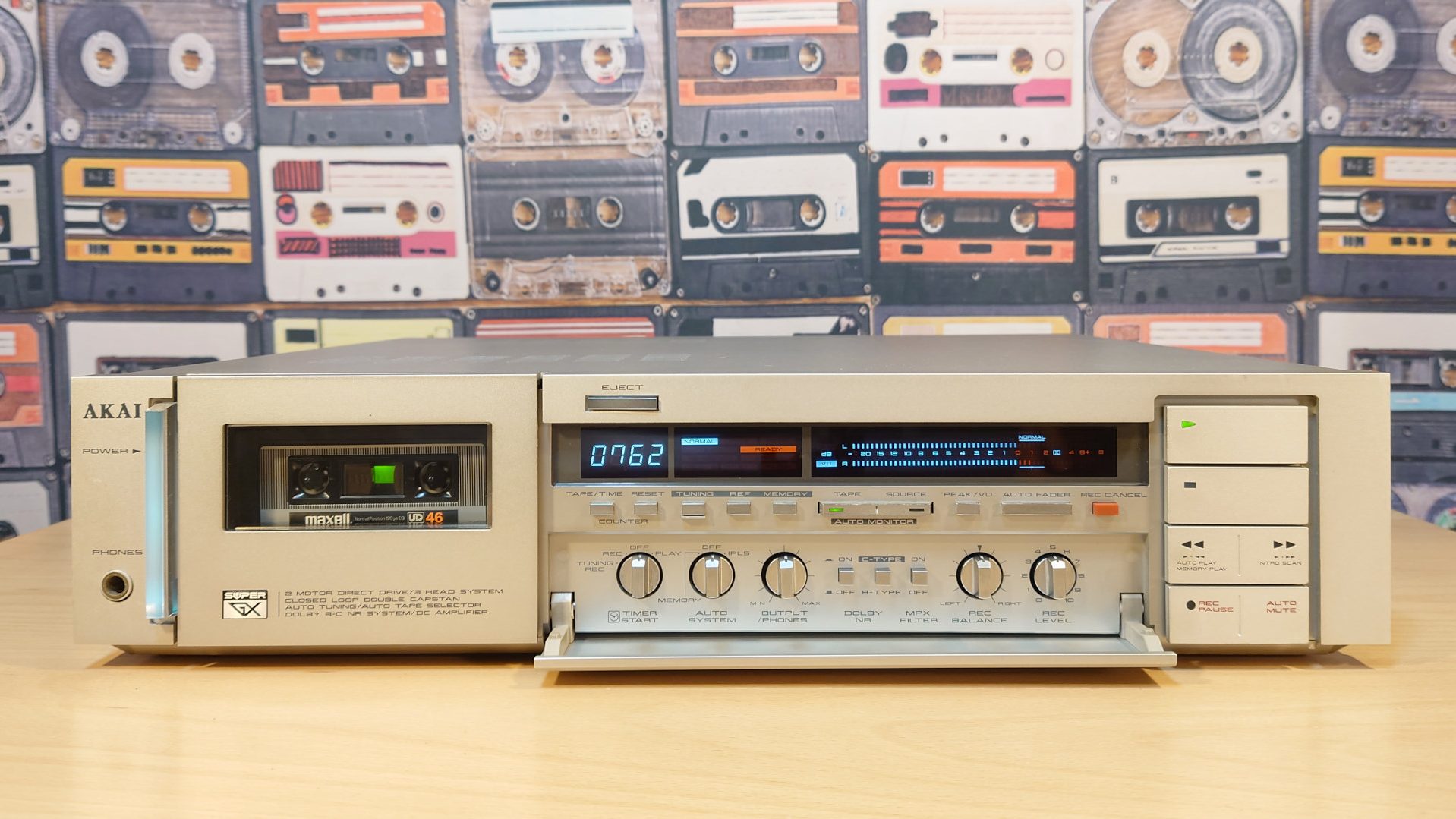 AKAI GX-F71の紹介◇Stylish & Intelligent！ | スーパーカセッターズ