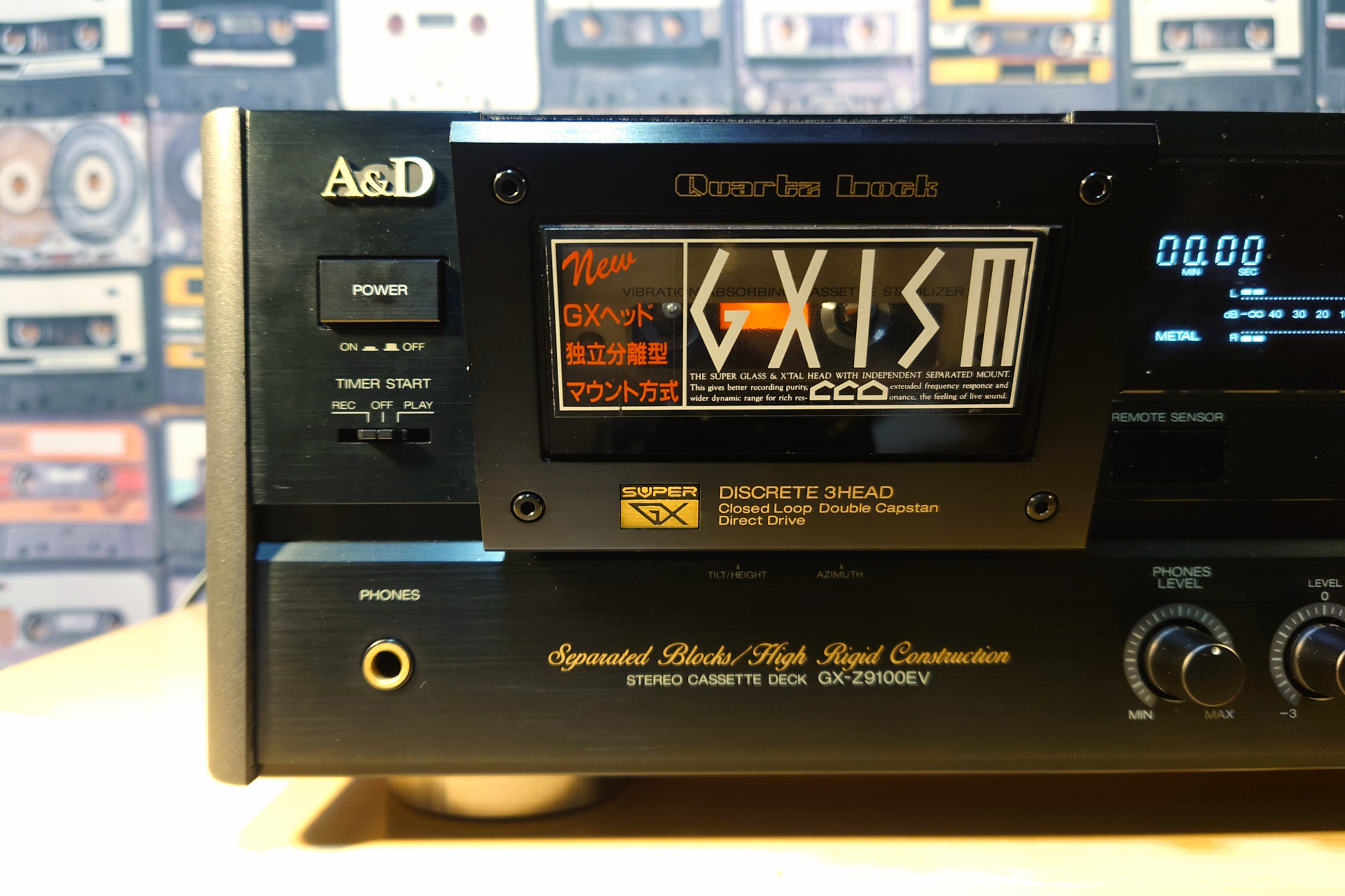 A&D GX-Z9100EV◇赤井電機が最後に送り出したフラッグシップ