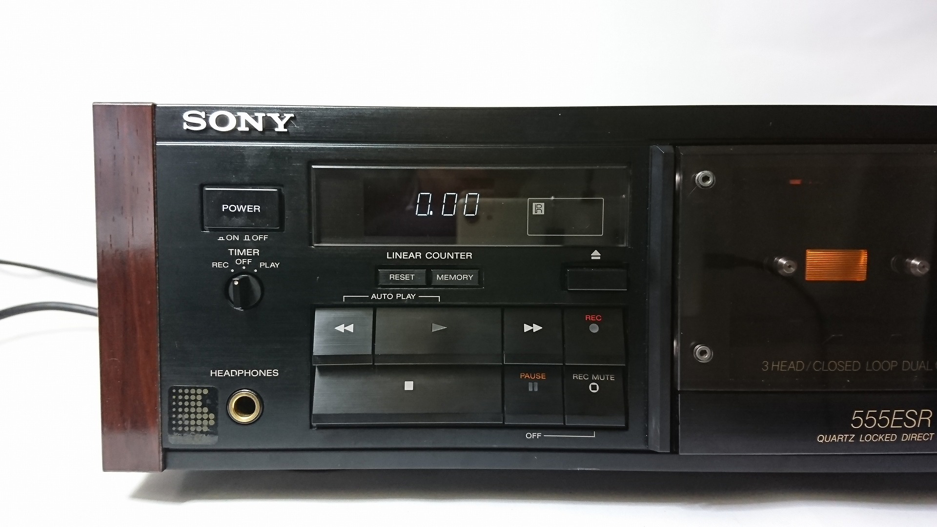 SONY TC-K555ESR◇最後の旧型メカ。最後の独立懸架ヘッド。 | スーパー