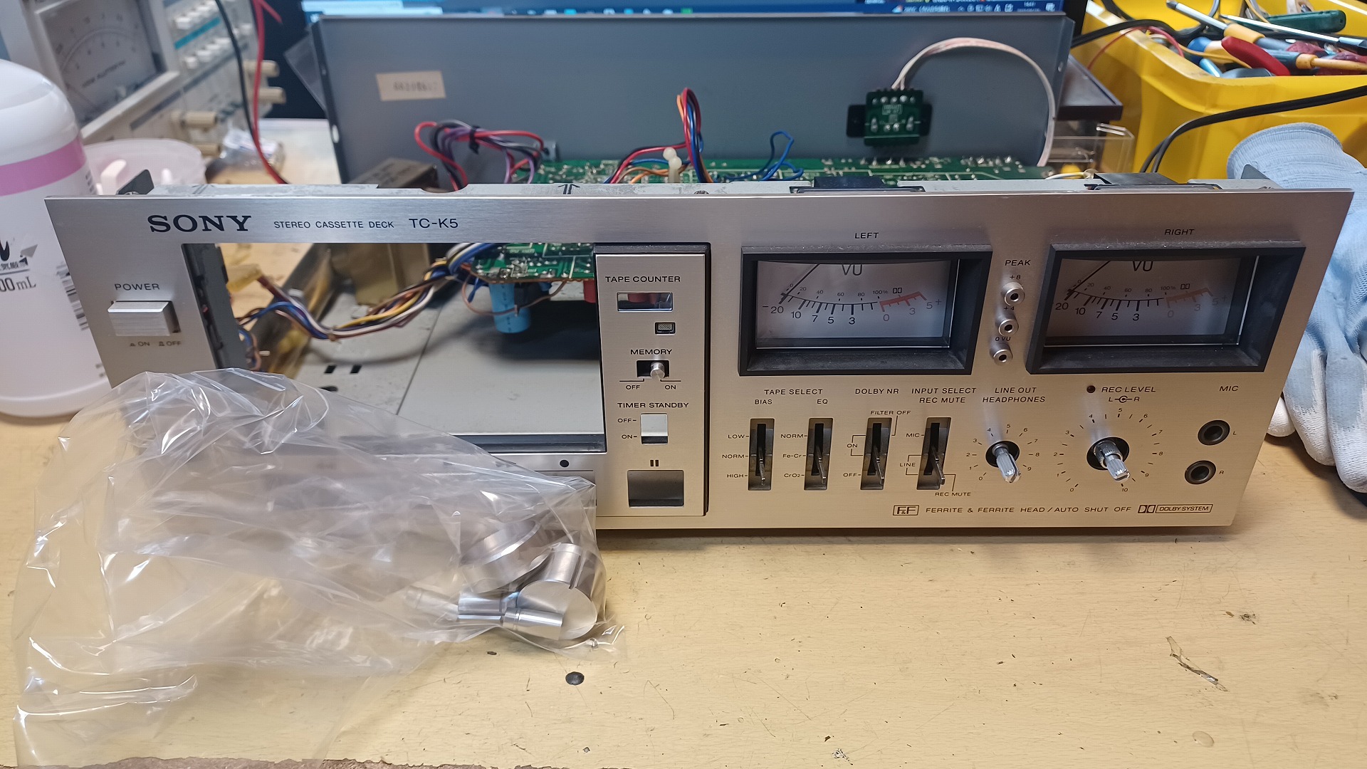 SONY TC-K5 外観・内部を実機の画像で紹介 | スーパーカセッターズ