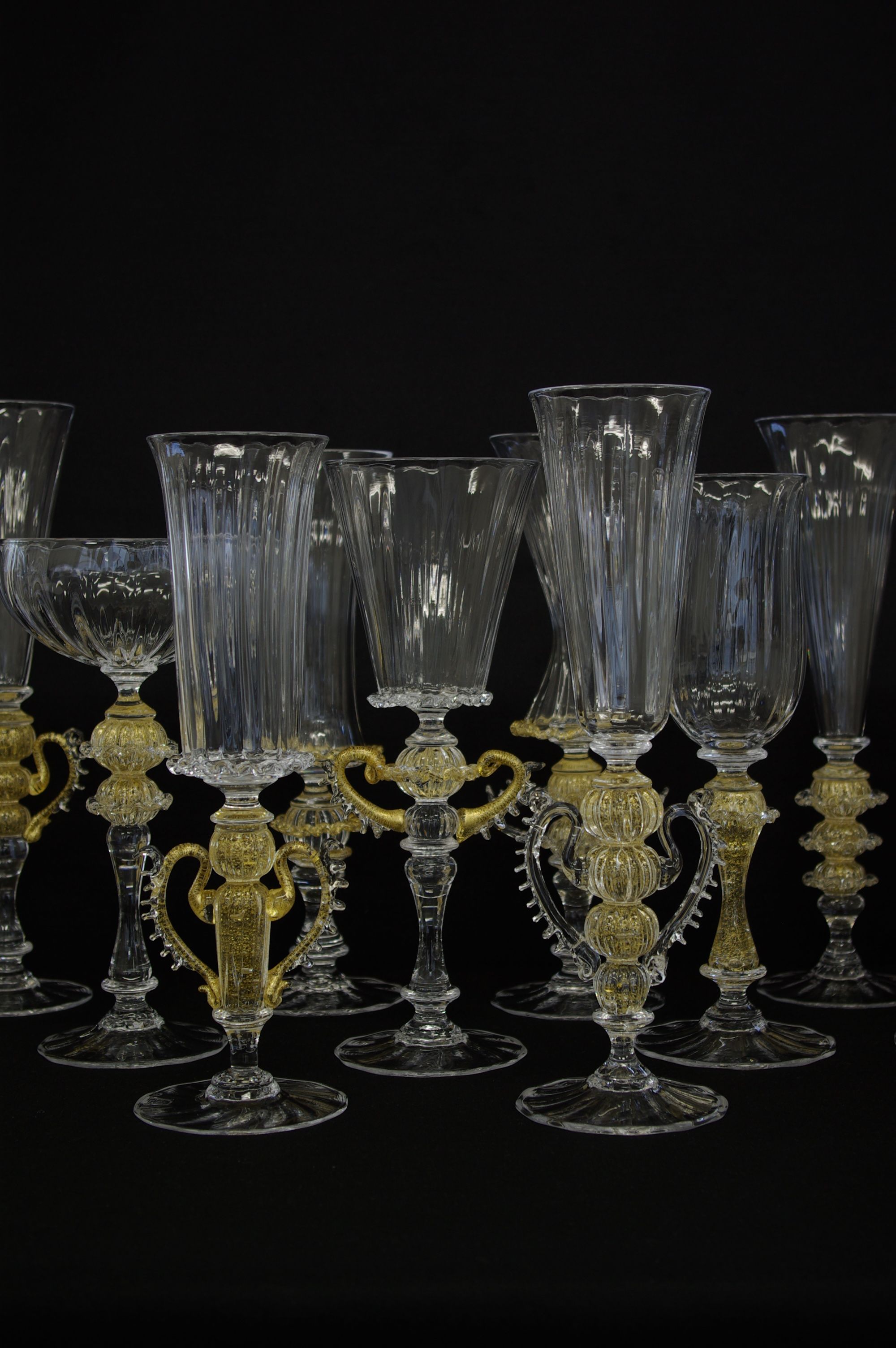 吹きガラス作品 ―ゴブレット― | 株式会社ニシカワグラス アンド アート