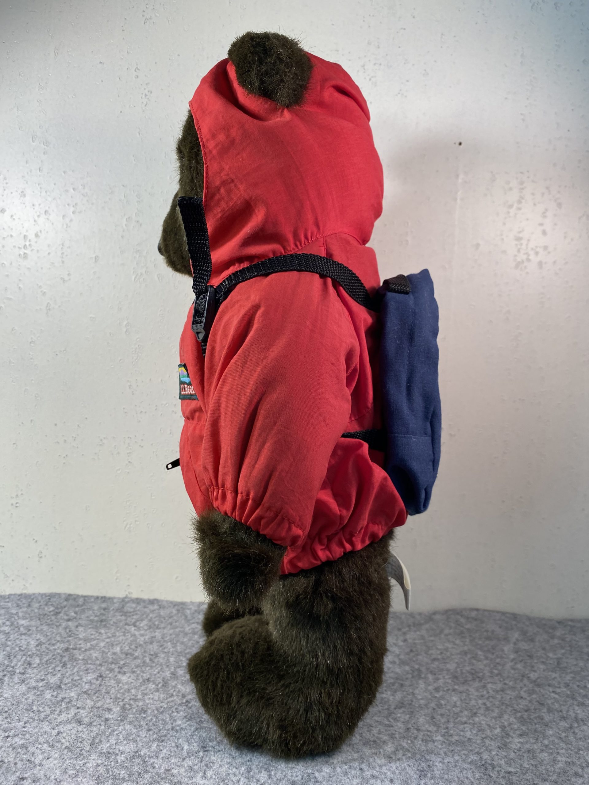 ビンテージ LLBean ビーンベア ぬいぐるみ 赤 リュック | 京都