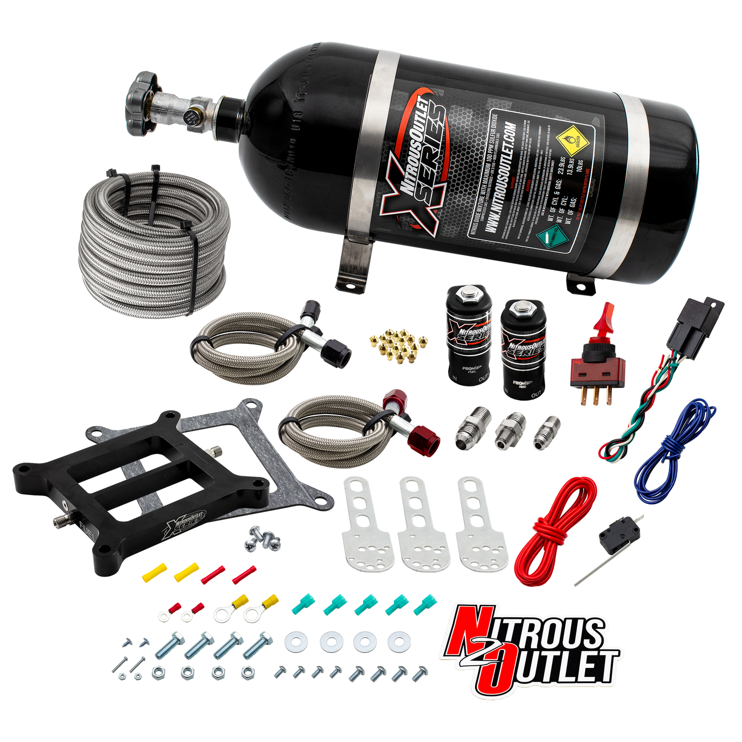 X-Series Weekend Warrior Wet 4150 Nitrous Plate System – Nitrous