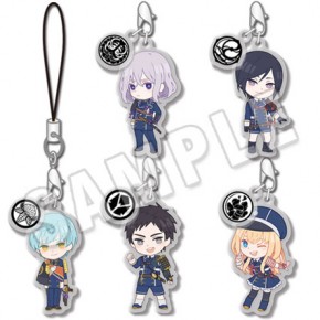 刀剣乱舞」ちび刀剣男士ストラップコレクション 第二弾 15個セット