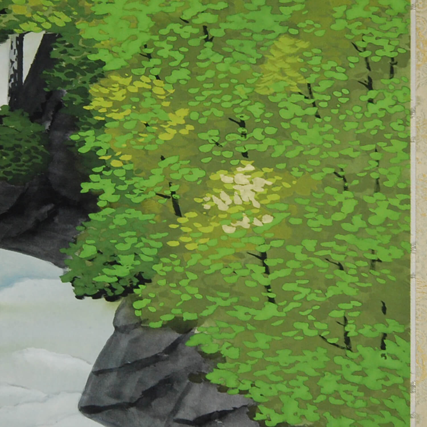 小暮成起 / 彩色山水 | 掛軸 - 野村美術