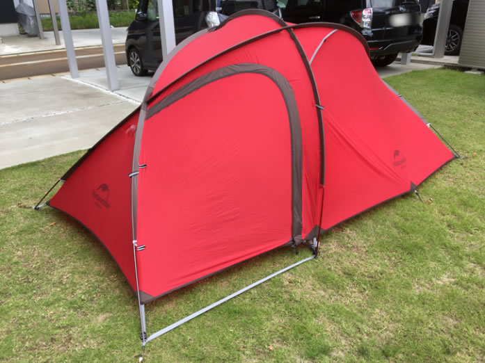 前室付きで快適なNaturehikeのHiby3をレビュー！ソロキャンプやディオ