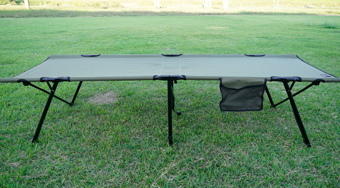 クイックキャンプのコットは組み立て簡単！ | ノマドキャンプ