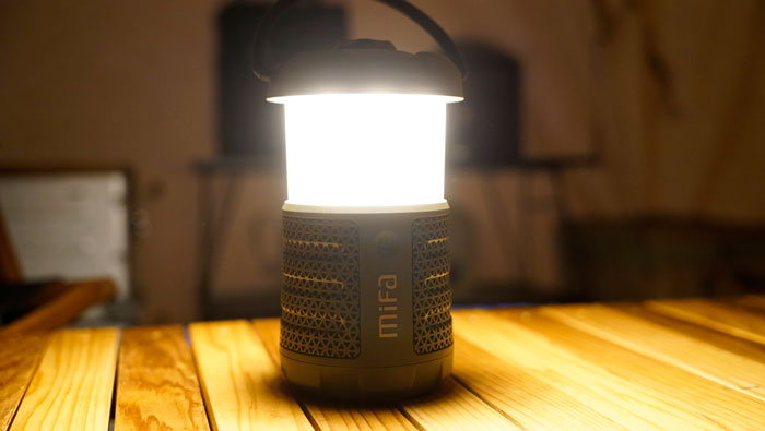 MIFA WildCamping Bluetoothスピーカー兼LEDランタンをレビュー【PR