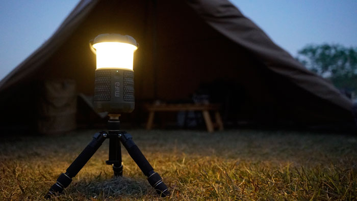 MIFA WildCamping Bluetoothスピーカー兼LEDランタンをレビュー【PR