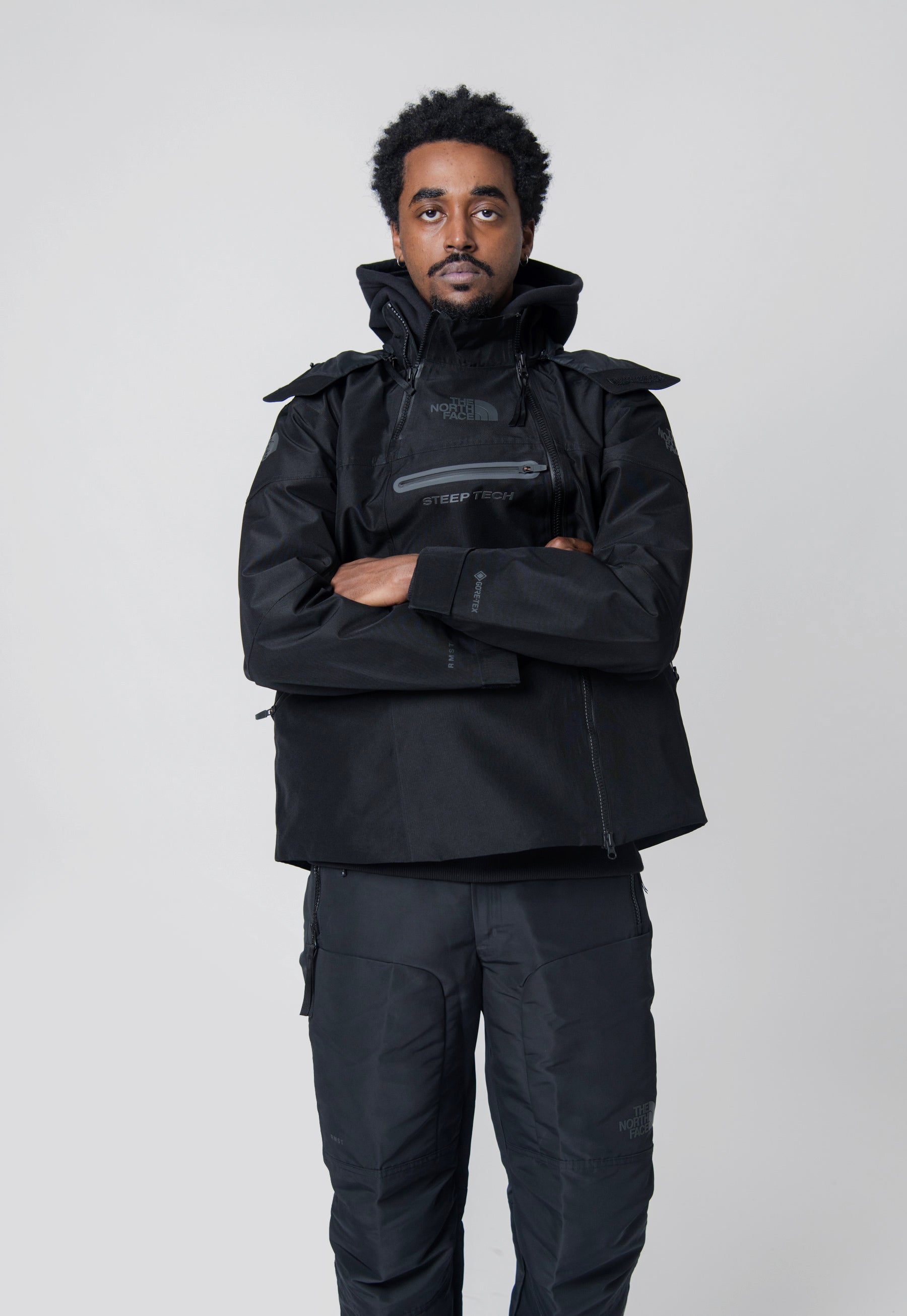 The North Face RMST Steep Tech Gore-Tex Work Jacket Black