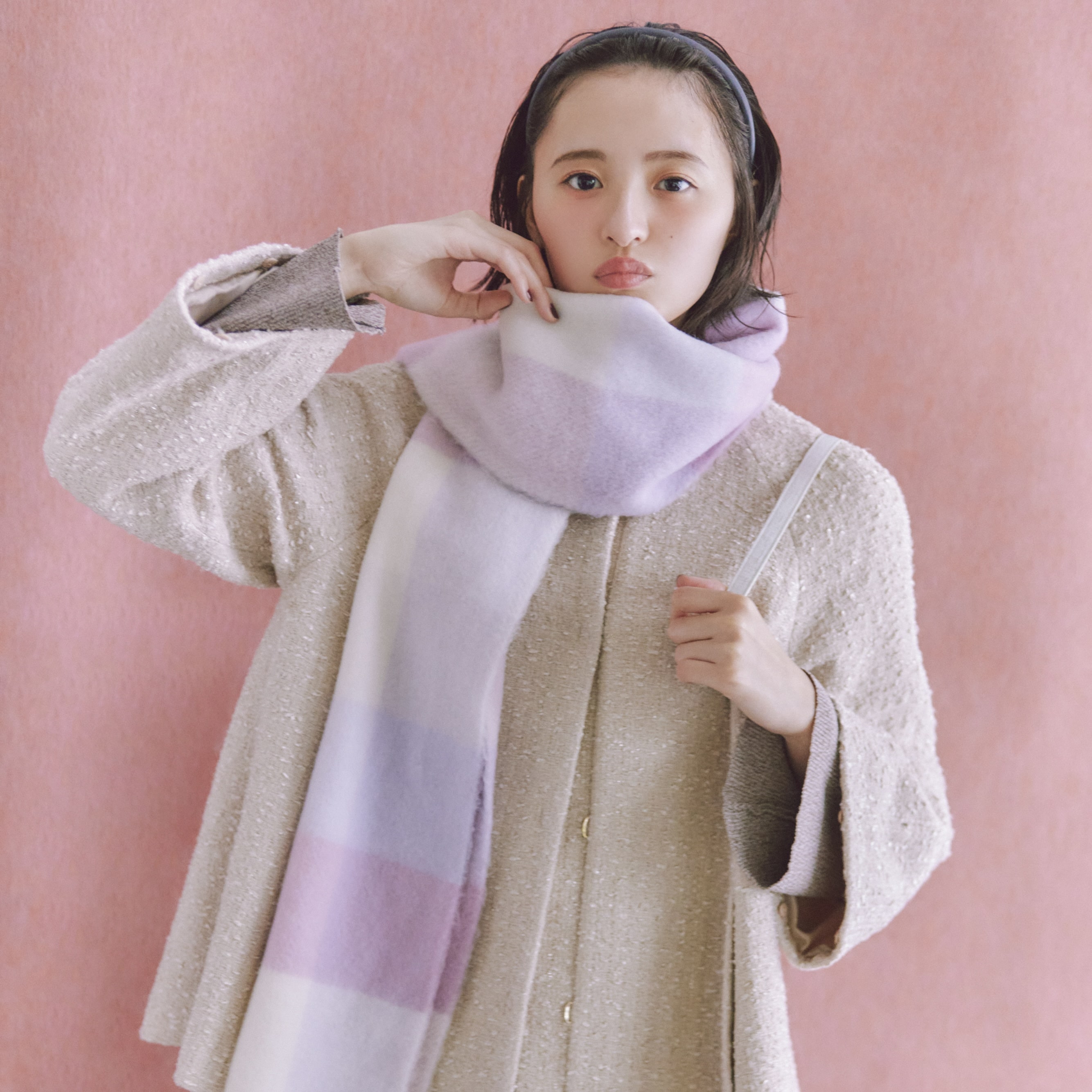 遠藤さくら】1月15日は「淑女なツイードコート」【毎日更新・さく