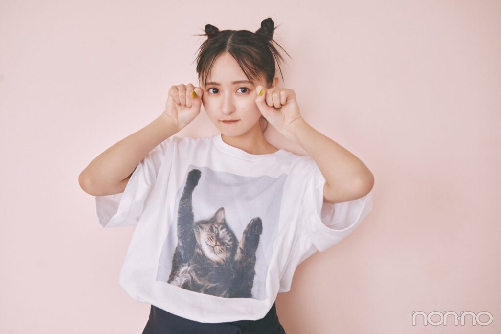 遠藤さくら】6月22日は「猫フォトTシャツ」【毎日更新・さくちゃんのT