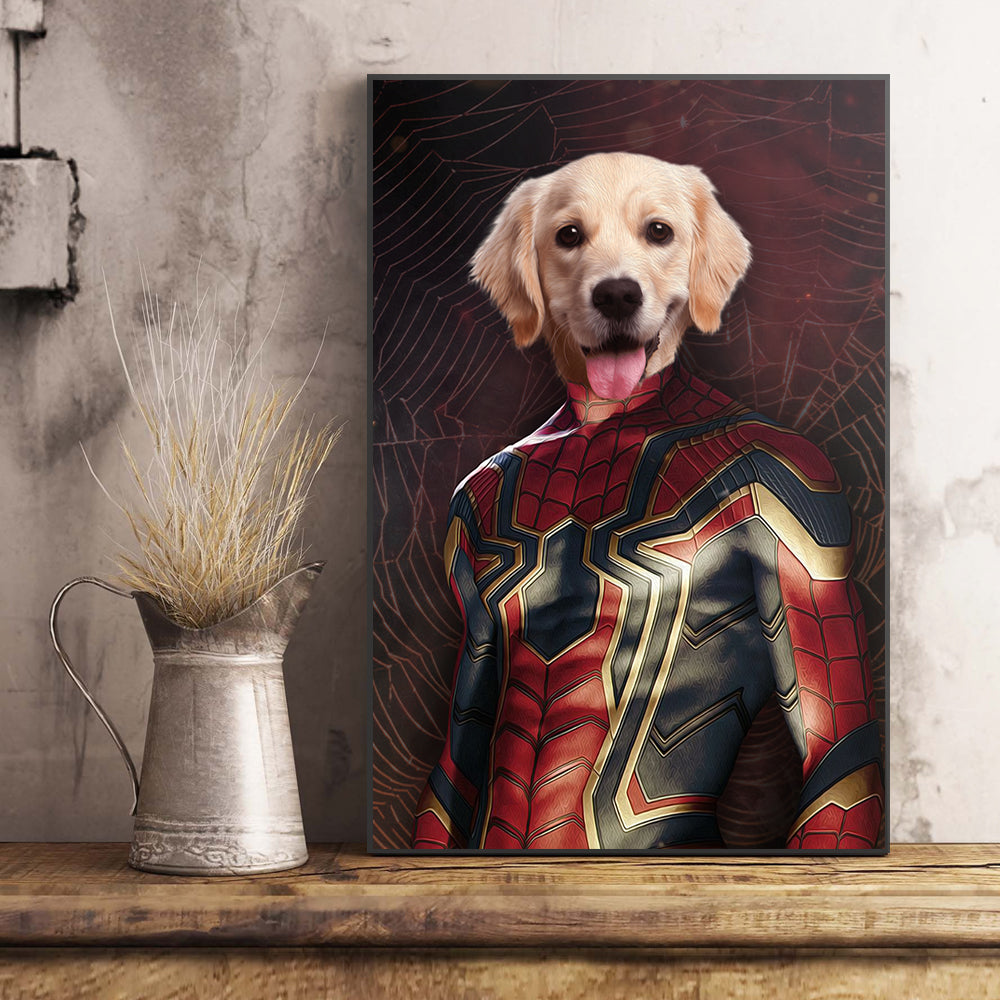 The Spider Paw Custom Pet Portrait Poster – Noble Pawtrait