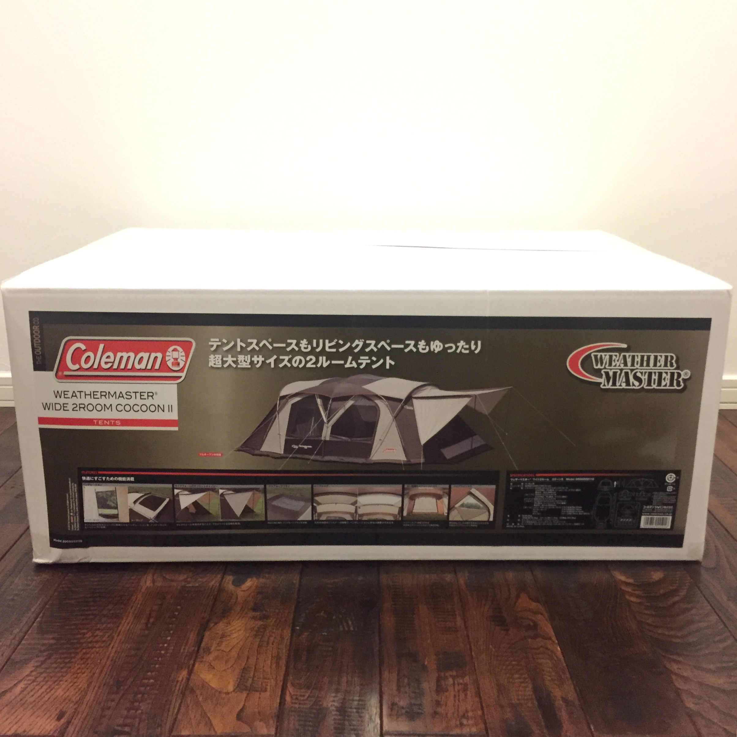 Coleman ウェザーマスターワイドツールームコクーンⅡ初設営しました
