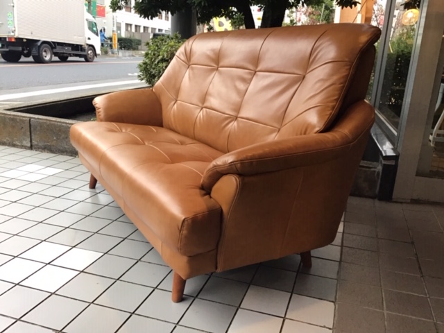 人気のハイバックソファーが本革仕様（フルレザー）で登場