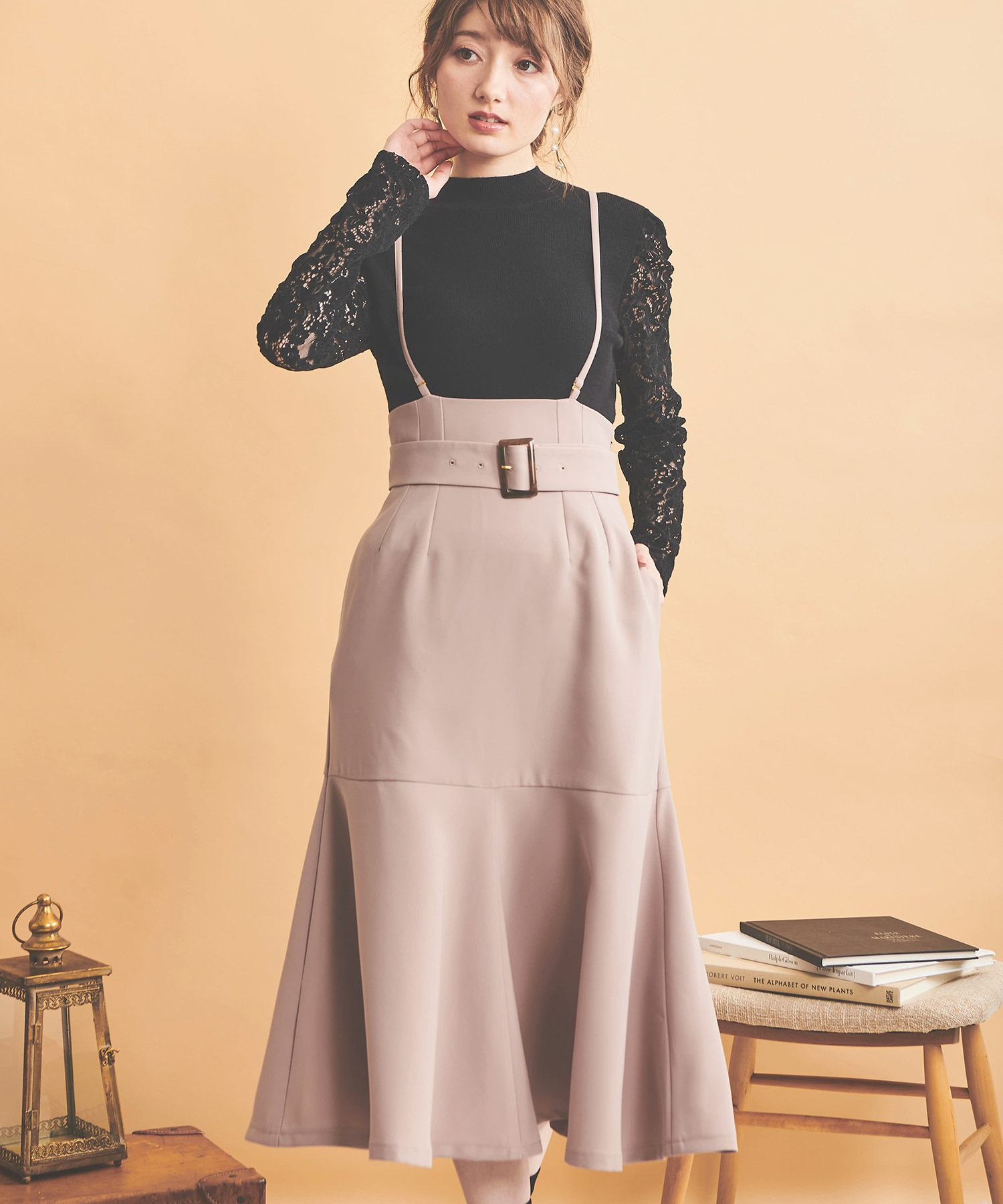 フレア切替ハイウエストスカート | フレアスカート | NOELA OFFICIAL
