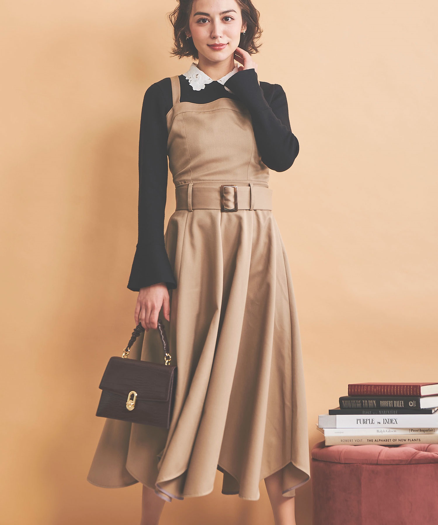 フレアジャンスカセットアップ | ロングワンピース | NOELA OFFICIAL