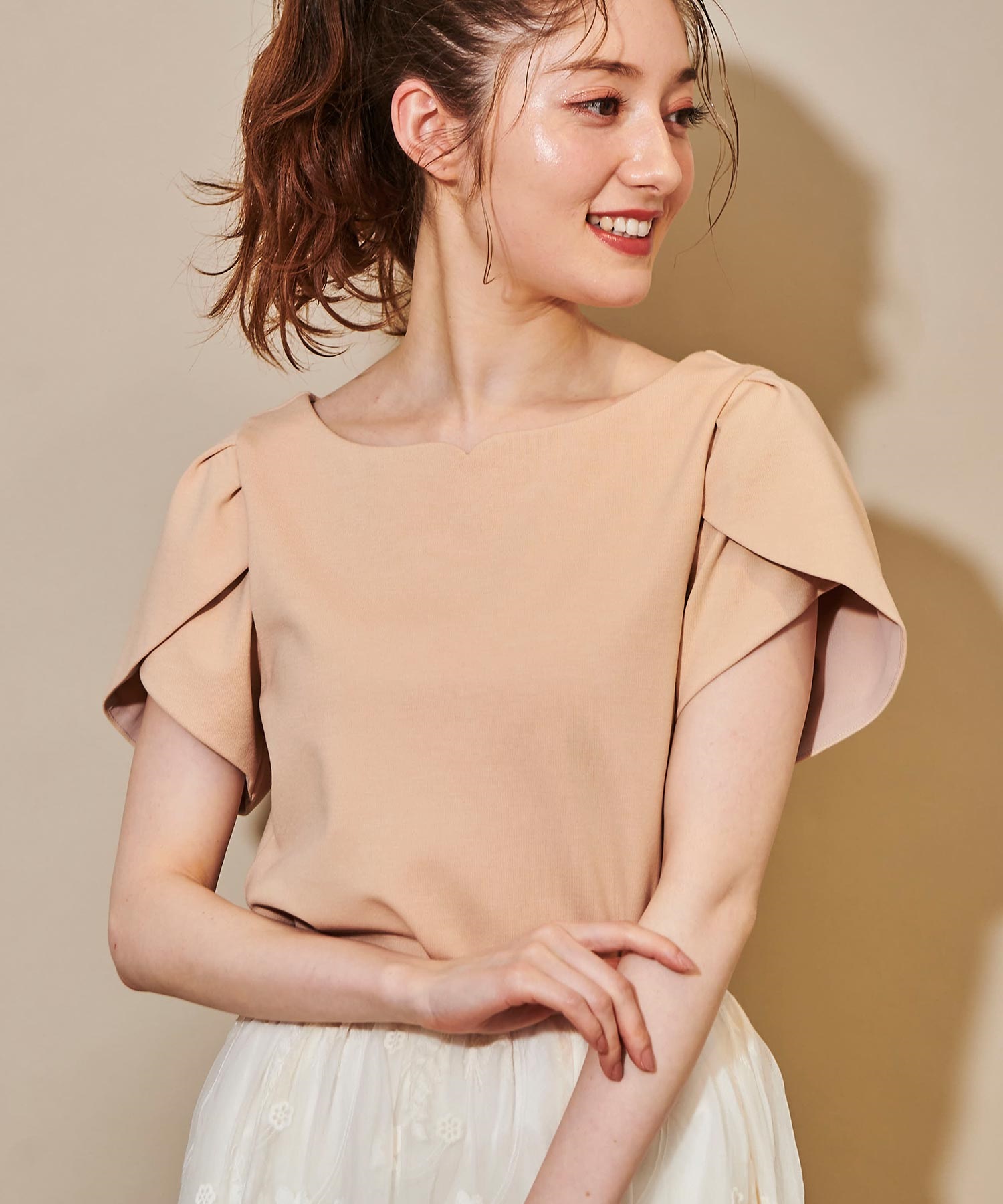 チューリップ袖カットソー | Tシャツ・カットソー | NOELA OFFICIAL