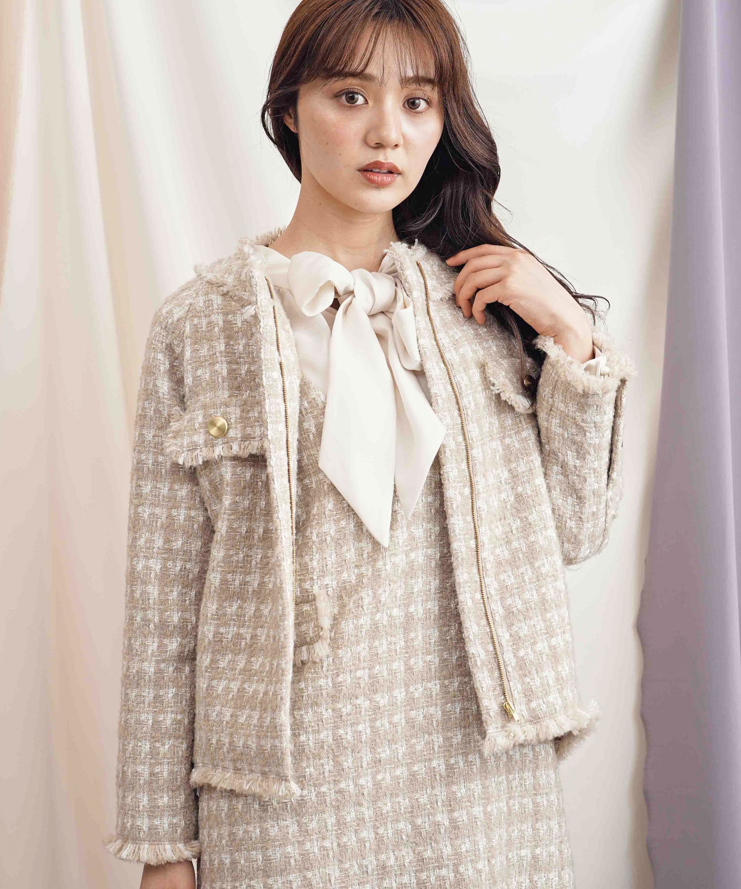 オーバーツイードジャケット | ジャケット | NOELA OFFICIAL WEB STORE