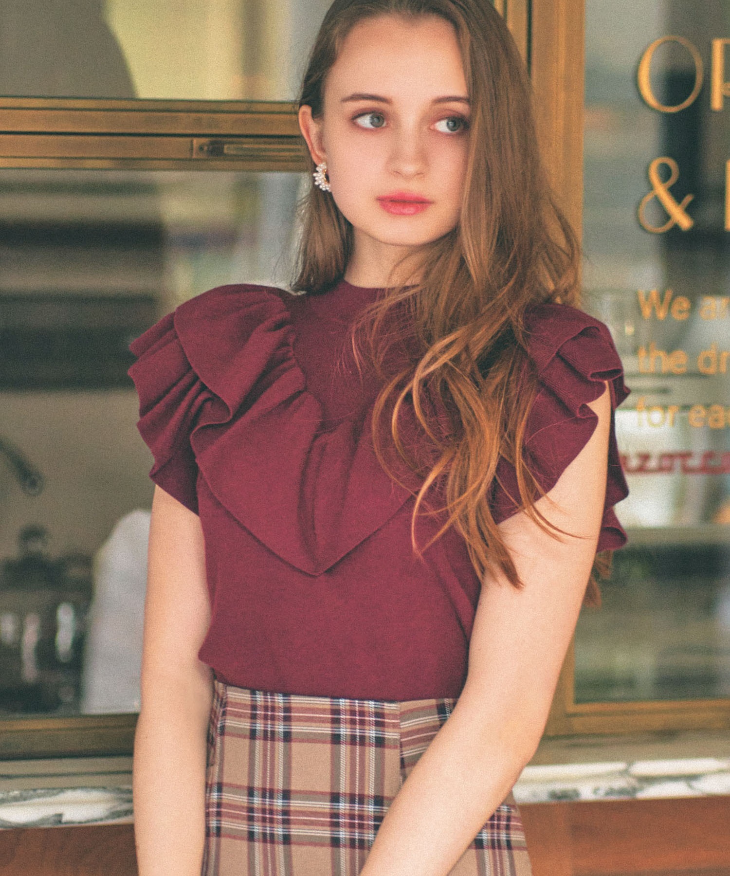 ハイネックフリルニット | ニット | NOELA OFFICIAL WEB STORE