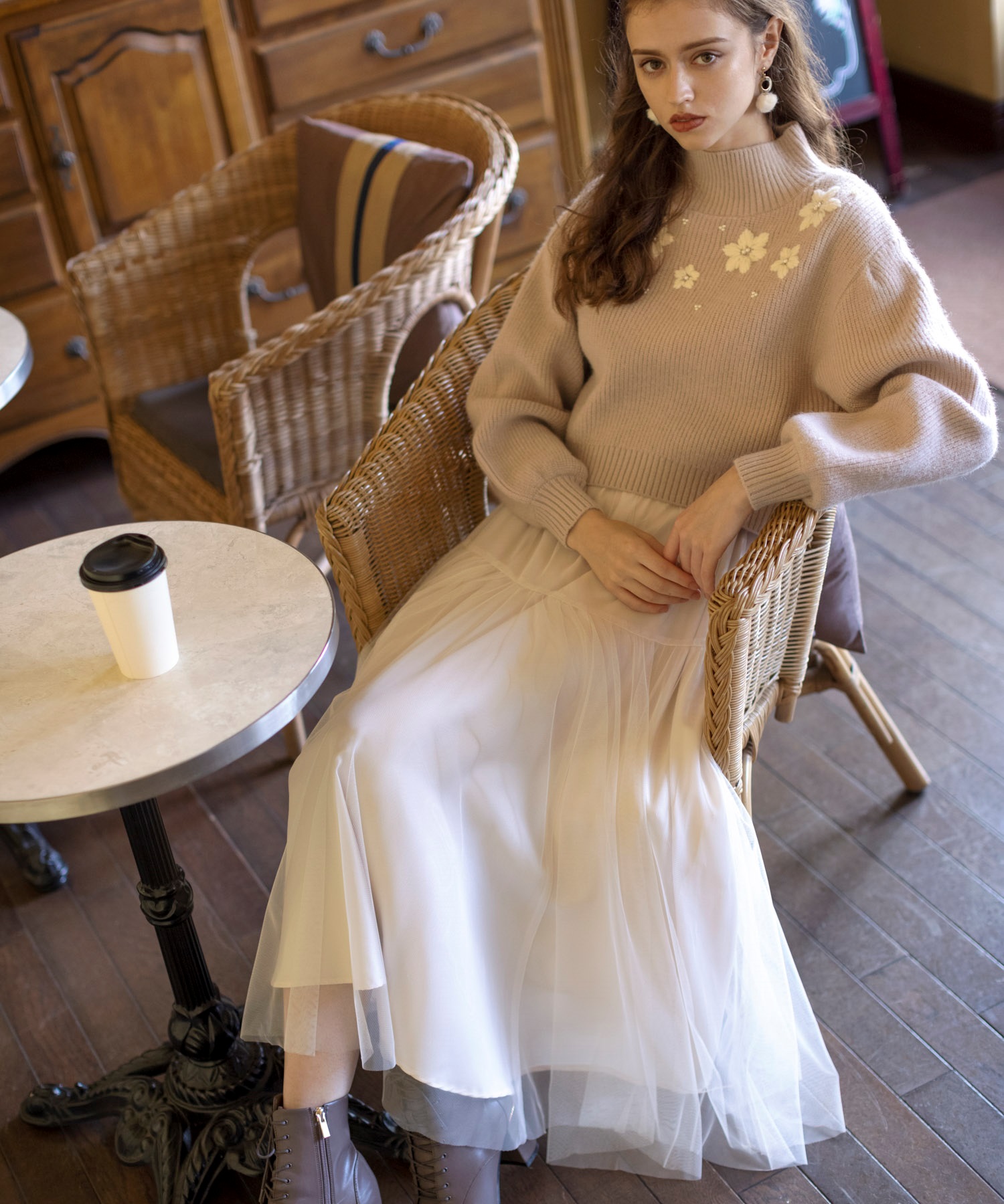 チュールフレアスカート | フレアスカート | NOELA OFFICIAL WEB STORE