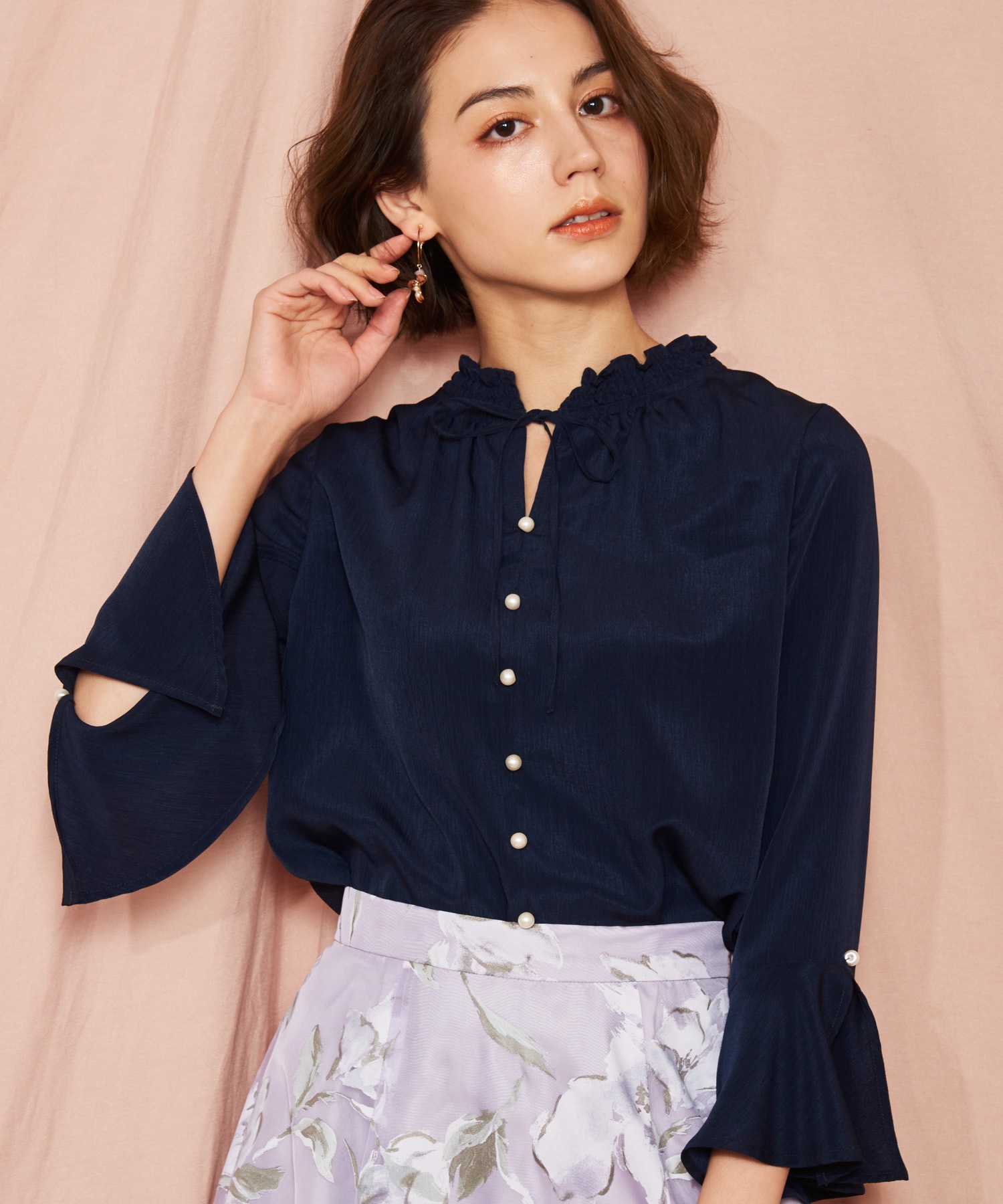 袖スリットブラウス | シャツ・ブラウス | NOELA OFFICIAL WEB STORE