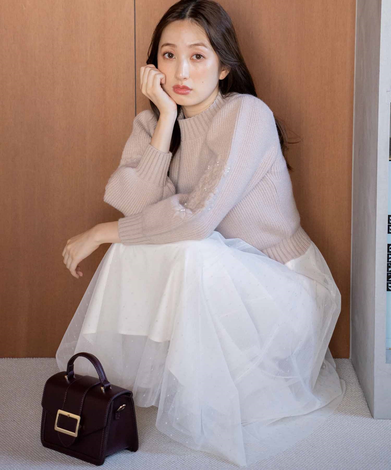 ラメドットチュールスカート | フレアスカート | NOELA OFFICIAL WEB STORE