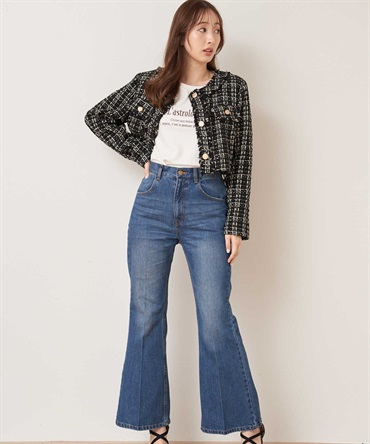 センタープレスデニムパンツ | デニムパンツ | NOELA OFFICIAL WEB STORE