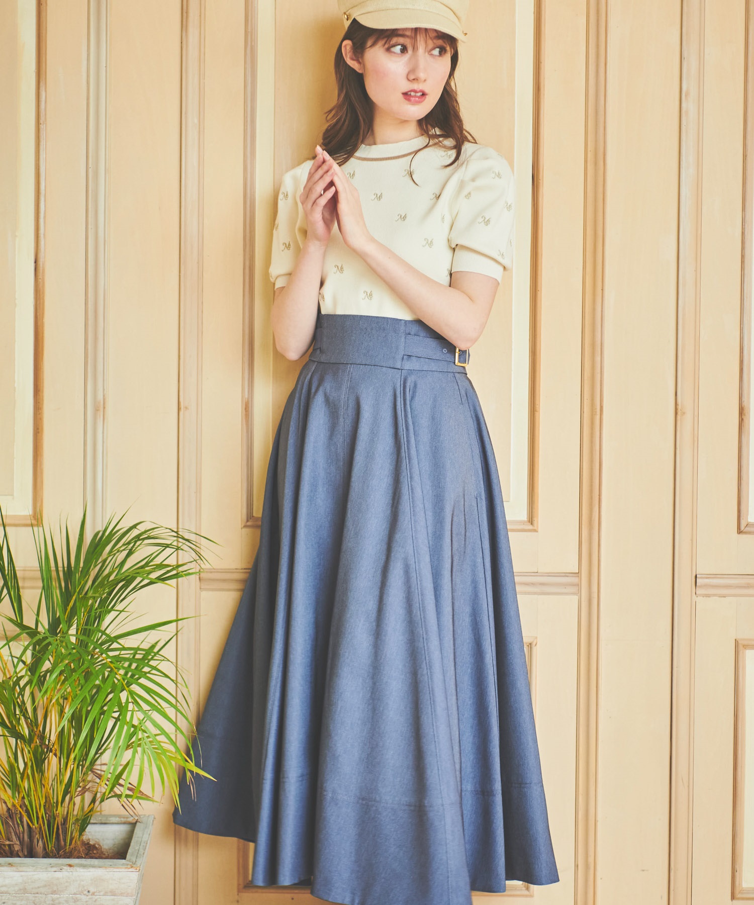 デニムフレアスカート | フレアスカート | NOELA OFFICIAL WEB STORE