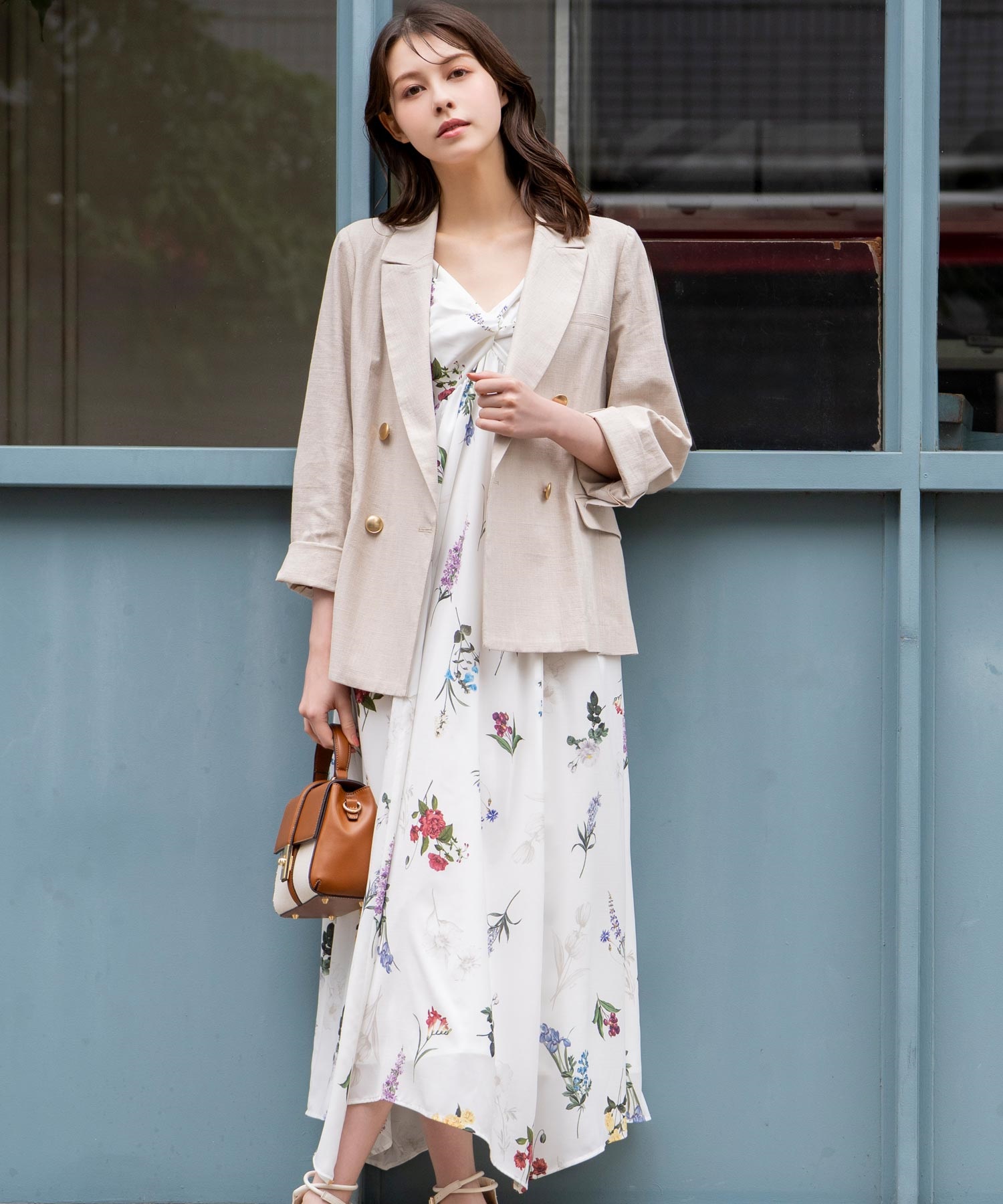 15周年】ボタニカルツイストキャミワンピース | キャミワンピース