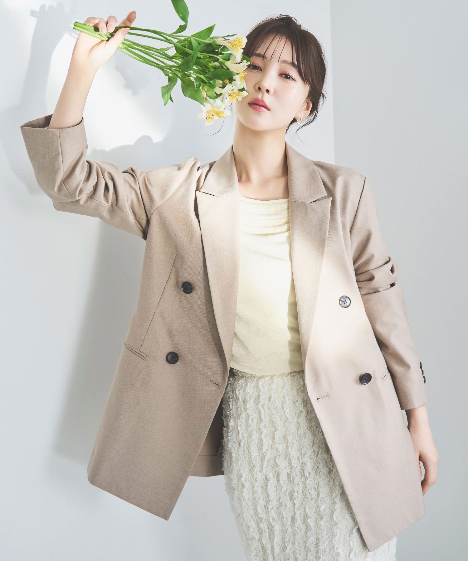 予約】4Bダブルブレストジャケット | ジャケット | NOELA OFFICIAL