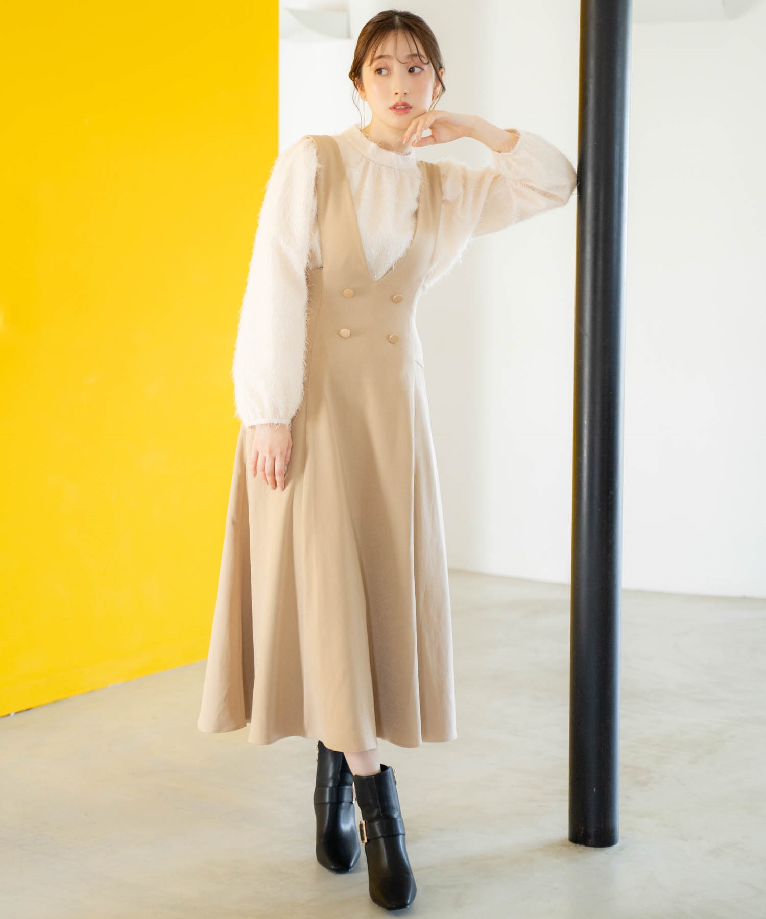 シャギージャガードブラウス | シャツ・ブラウス | NOELA OFFICIAL WEB