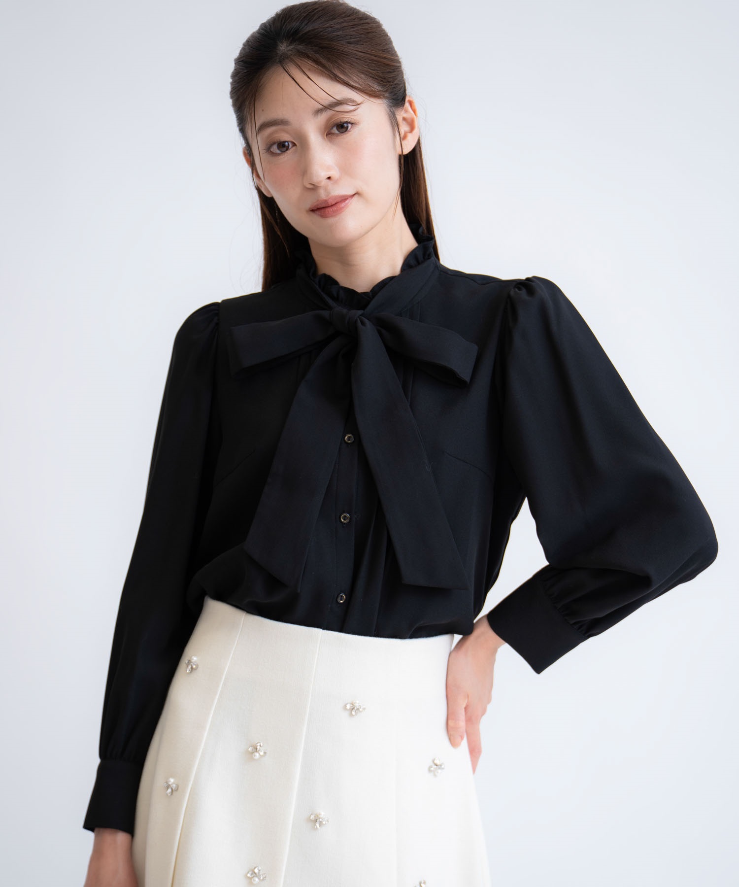 2WAYボウタイブラウス | シャツ・ブラウス | NOELA OFFICIAL WEB STORE